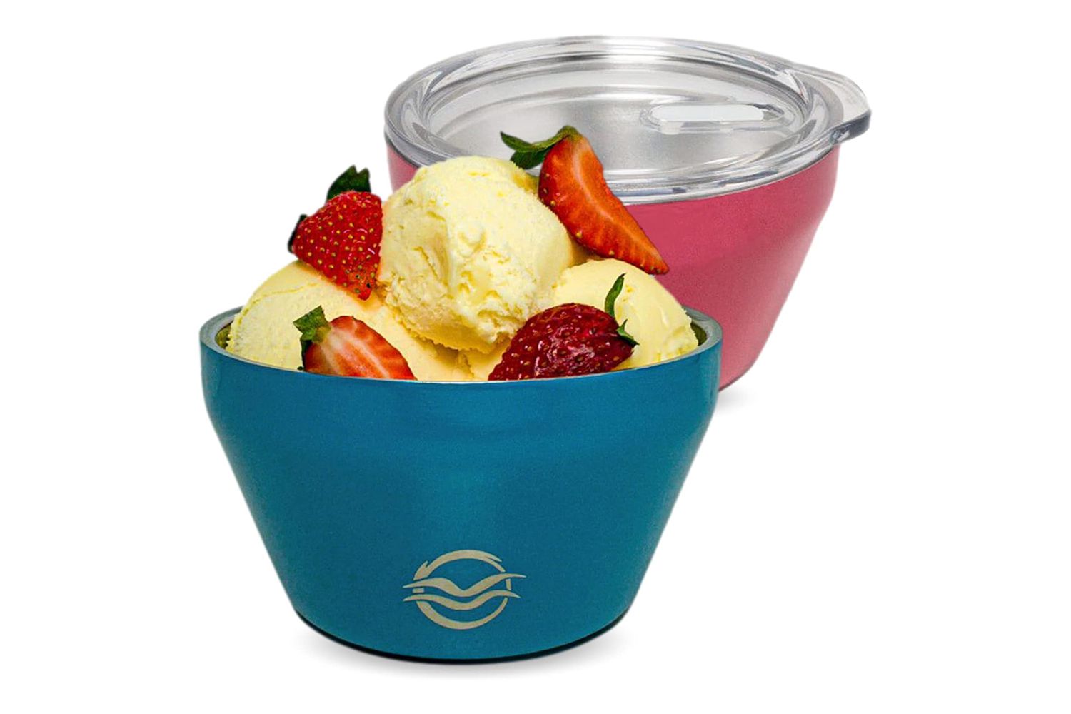 CALICLE Insulated Ice Cream Bowl Set with Lid