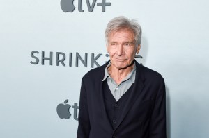 Harrison Ford at the premiere of Apple's 