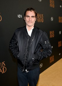 Joaquin Phoenix at the Los Angeles premiere of 
