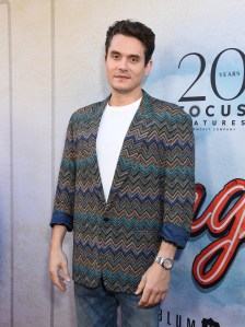 John Mayer at the Los Angeles premiere of 