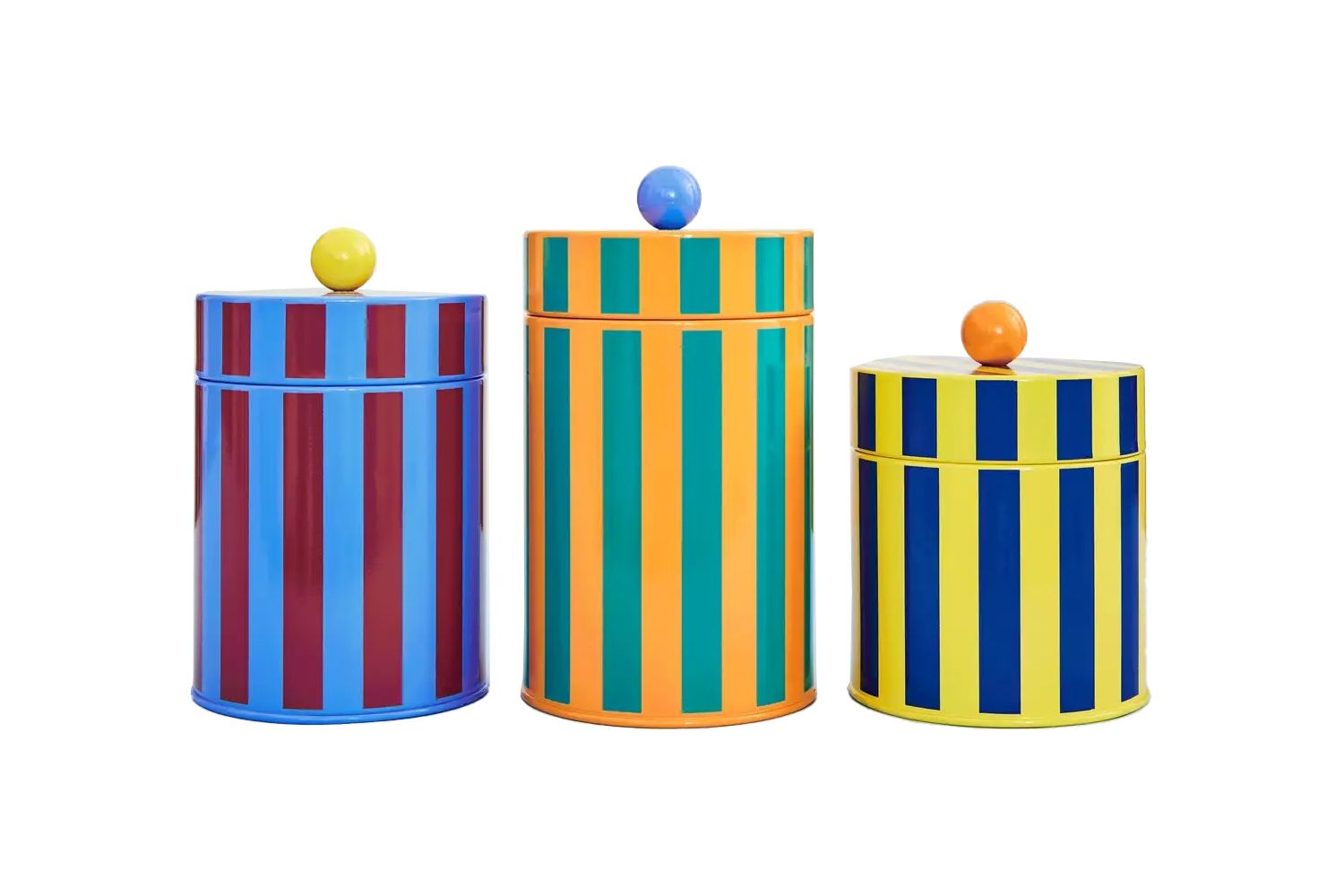 Striped Canisters