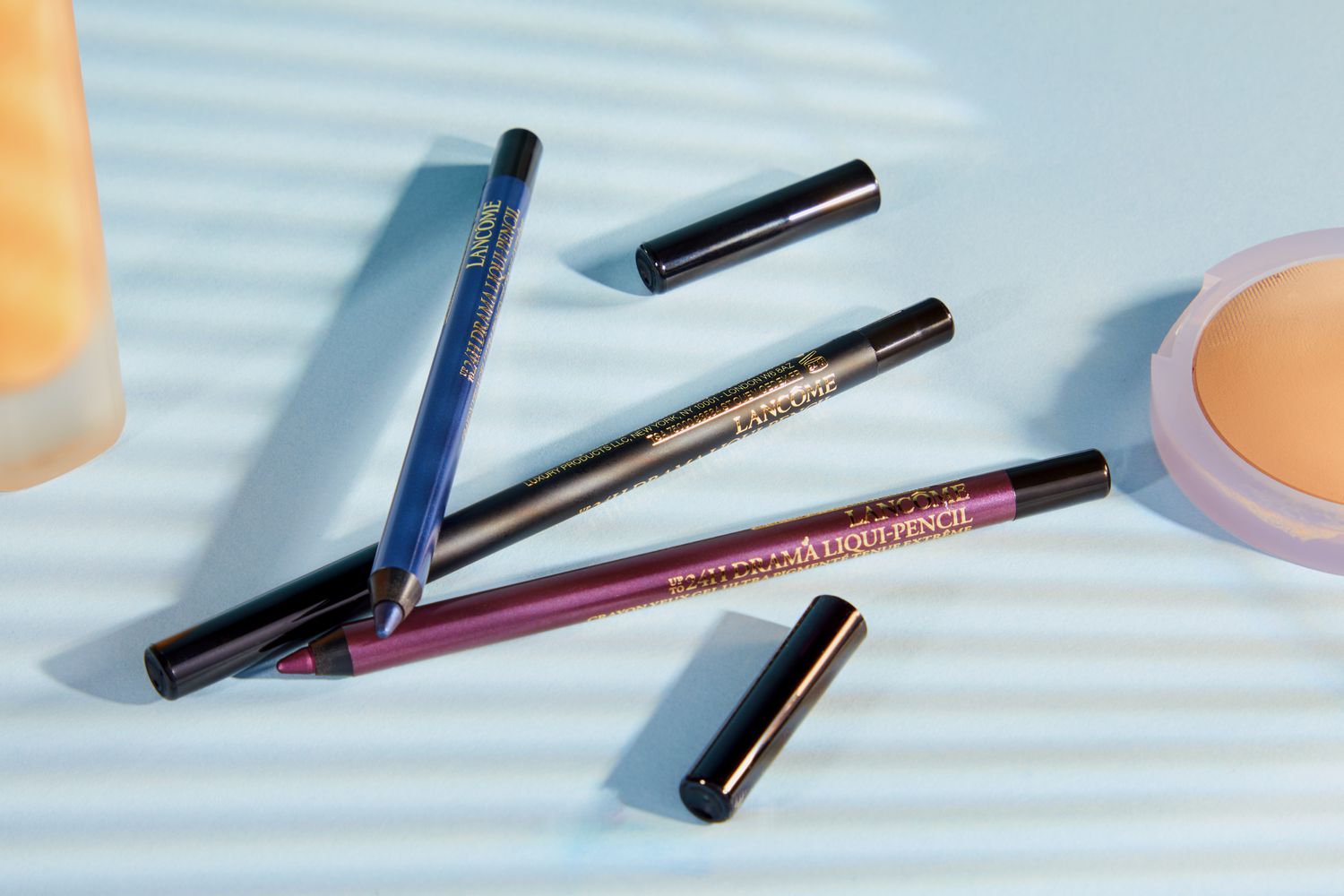 Two tubes of LancÃ´me Drama Liqui-Pencil Eyeliner