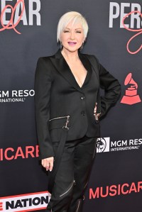 Cyndi Lauper at the 31st Annual MusiCares Person of the Year Gala held at the MGM Grand Conference Center on April 1st, 2022 in Las Vegas, Nevada.