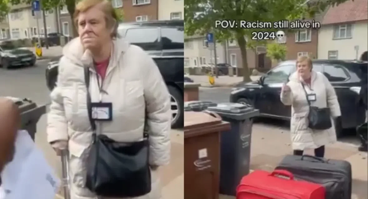 ‘We Live Here!’: Elderly White Woman Attacks Black Man with Cane After Confronting Couple About Loading Luggage Into Car on Their Property