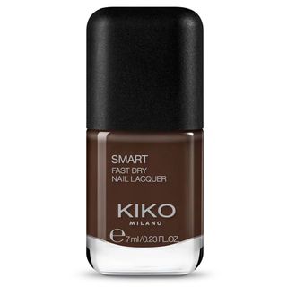 Kiko Smart Nail Lacquer in Dark Chocolate