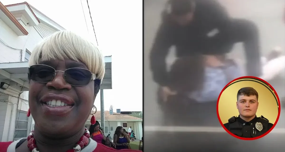 ‘I Am Not Resisting!’: North Carolina Cop Yanks 66-Year-Old Black Woman Out of Her Car and Pins Her on Wet Concrete Over a Parking Violation, Video Shows