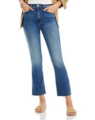 The Hustler High Rise Flare Leg Ankle Jeans