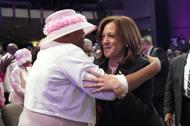 Kamala Harris turns to her faith in outreach to Black voters