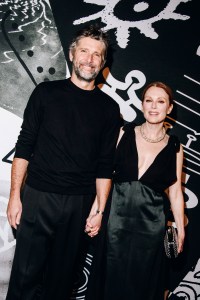 Bart Freundlich and Julianne Moore at the 2023 Creative Time Gala at Skylight at Essex Crossing in New York City, New York on November 8, 2023. (Photo by Nina Westervelt/WWD via Getty Images)