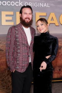 Danny Fujikawa and Kate Hudson at the premiere of 