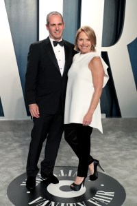 John Molner and Katie Couric (Photo by Chelsea Lauren/WWD/Penske Media via Getty Images)